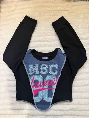 Sporty Crop Top for Girls - Kid Size (Age 5-6)